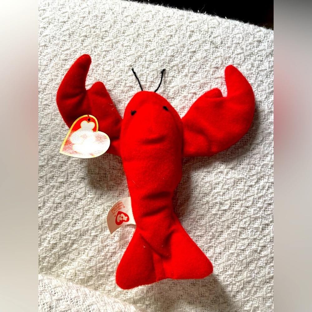 TY Teenie Beanie Babies. 1993 pinchers the Lobster. Offers will be considered